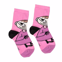 Mumin Blyg Lilla My strumpor barn rosa