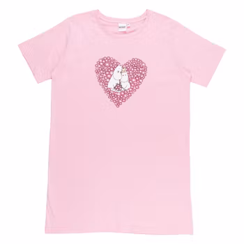 Mumin Iina nattlinne Vänner rosa