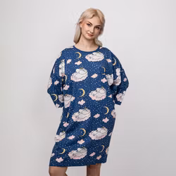 Mumin Nanna jättelinne Tupplur blå