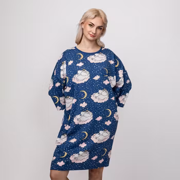 Mumin Nanna jättelinne Tupplur blå