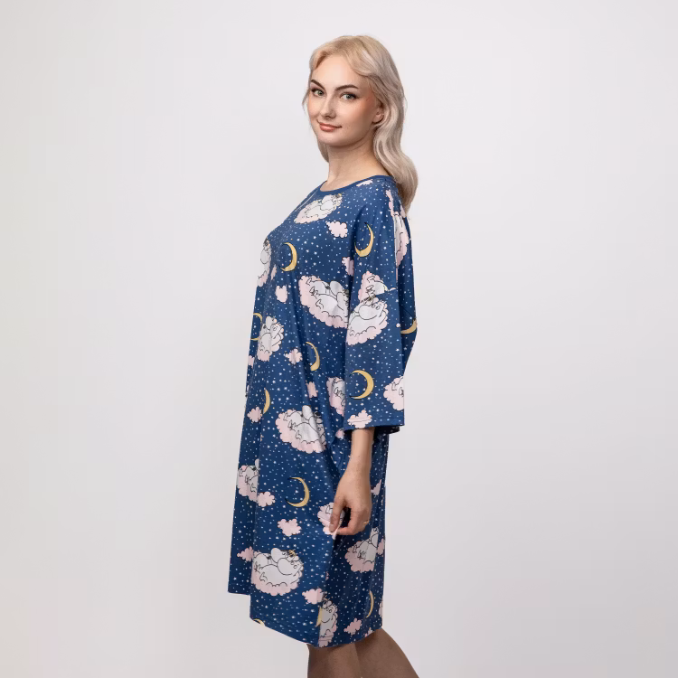 Mumin Nanna jättelinne Tupplur blå