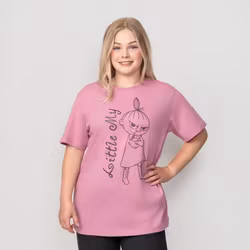 Mumin Alvi t-shirt Little My rosa