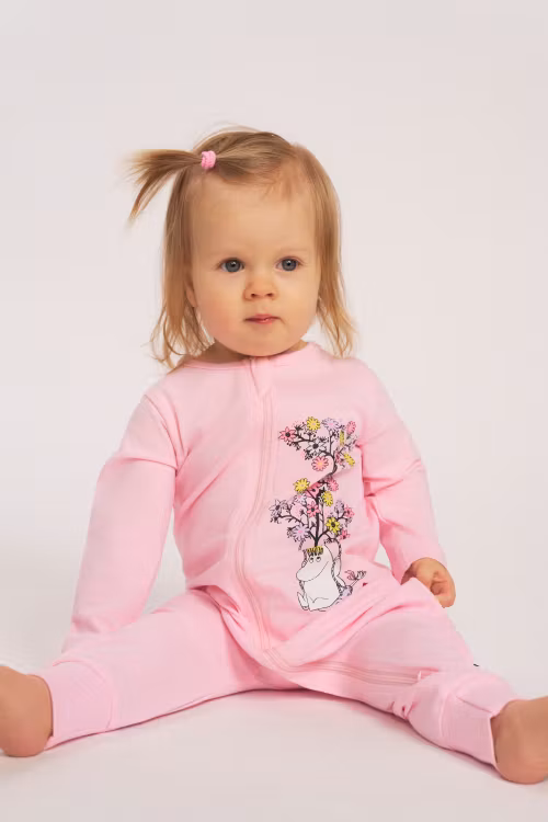 Mumin Trädgunga pyjamas rosa