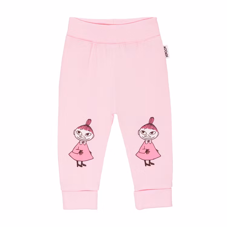 Mumin Vänner byxa baby rosa