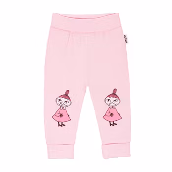 Mumin Vänner byxa baby rosa