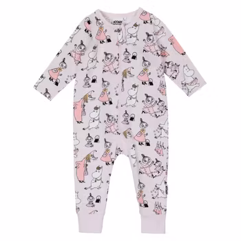 Mumin Pärllek pyjamas lila