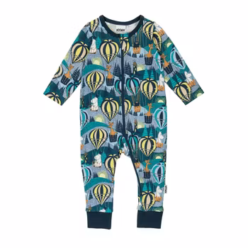 Mumin Flygtur pyjamas blå