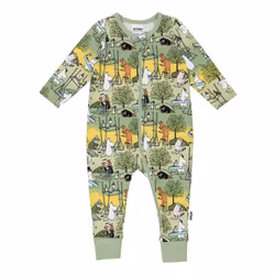 Mumin Flitiga pyjamas grön
