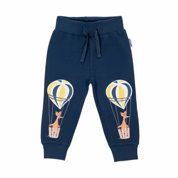 Mumin Flygtur-collegebyxa baby mörkblå