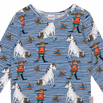 Pippi kompisar tröja blå