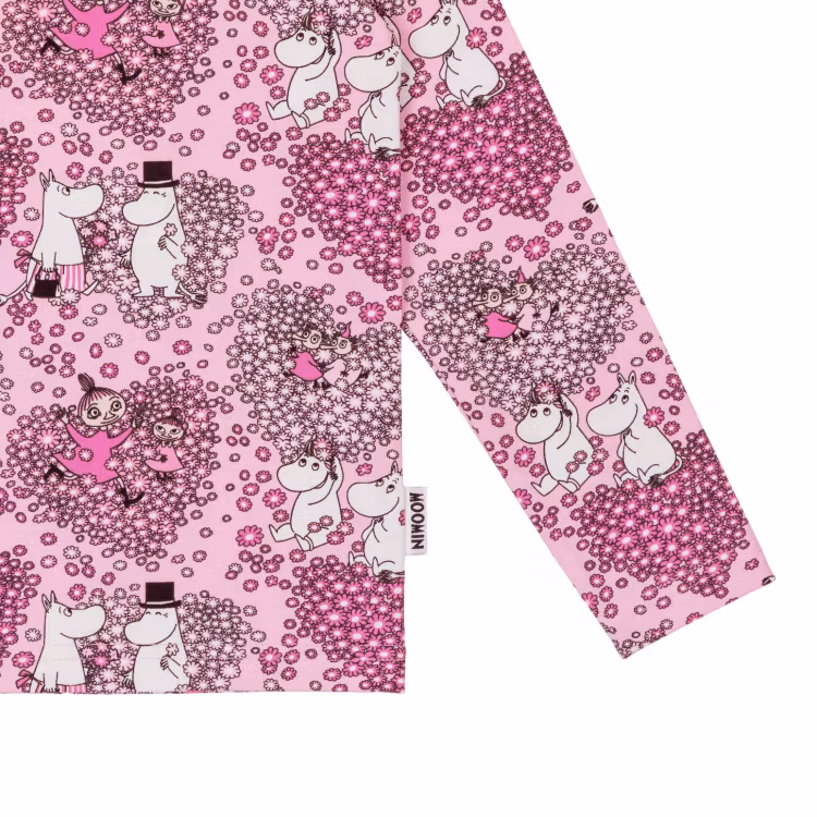 Mumin Vänner tröja rosa