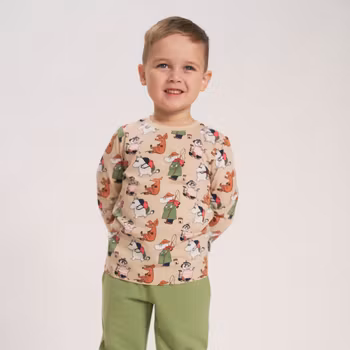 Mumin Hobbydag tröja beige