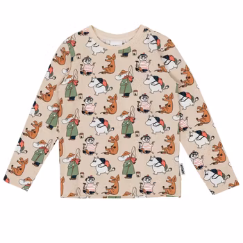 Mumin Hobbydag tröja beige