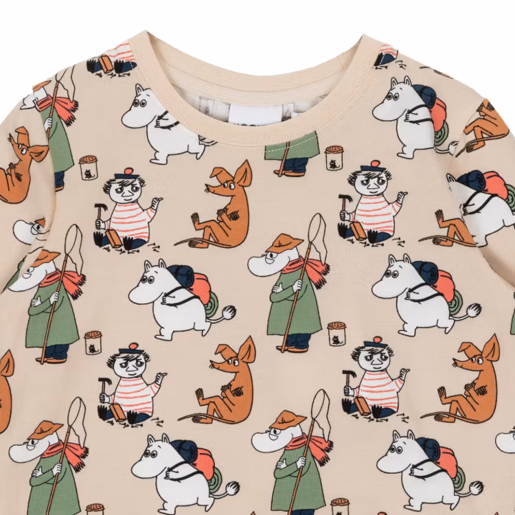 Mumin Hobbydag tröja beige