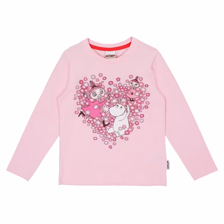 Mumin Vänner tröja 2 rosa