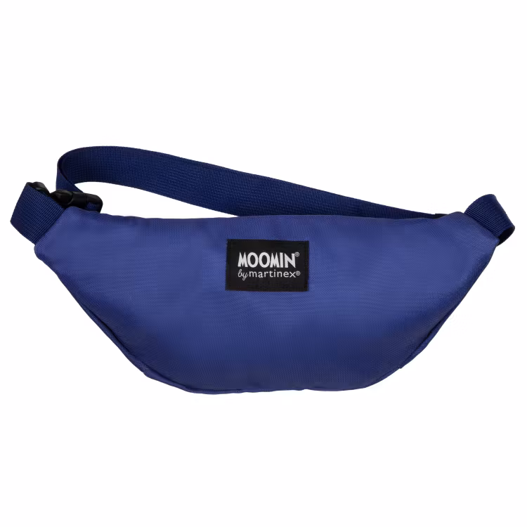 Mumin Little Things magväska mörkblå
