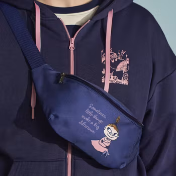 Mumin Little Things magväska mörkblå