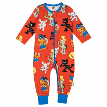 Bamse Kompisar pyjamas röd