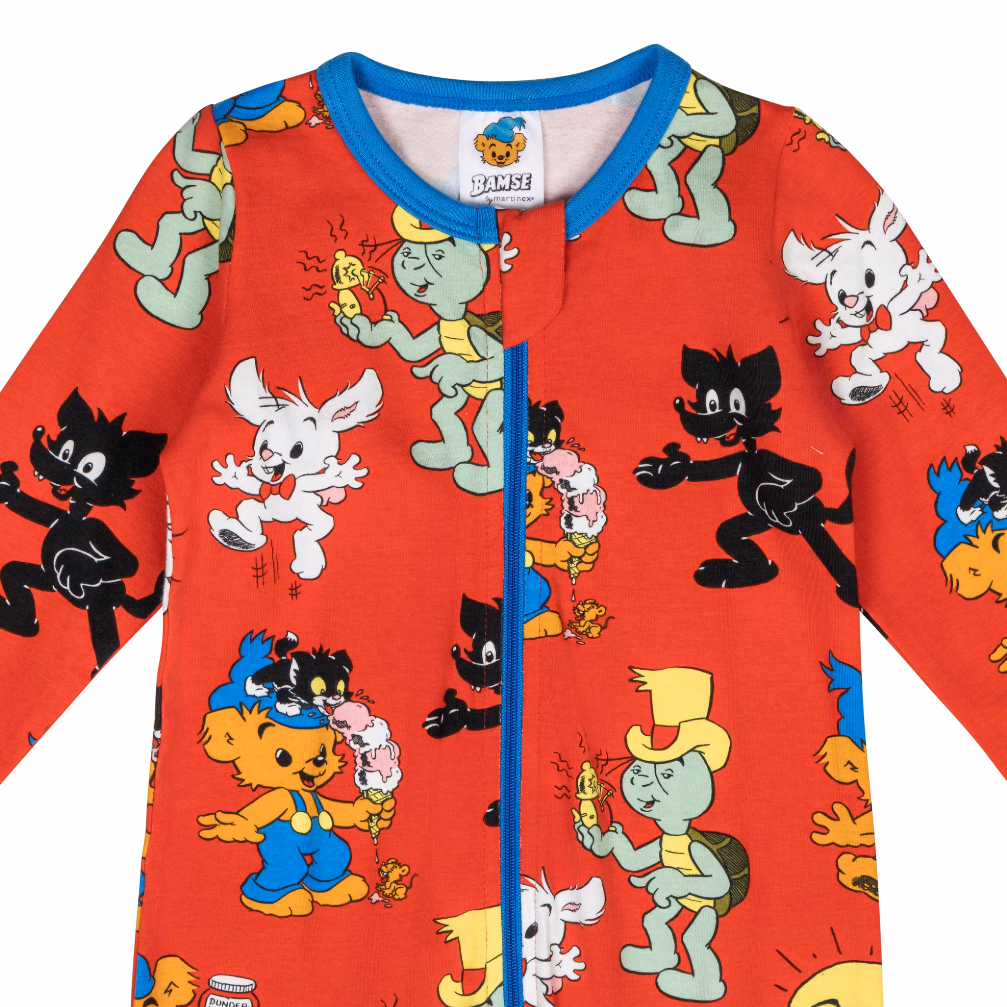Bamse Kompisar pyjamas röd