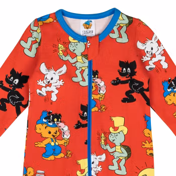 Bamse Kompisar pyjamas röd