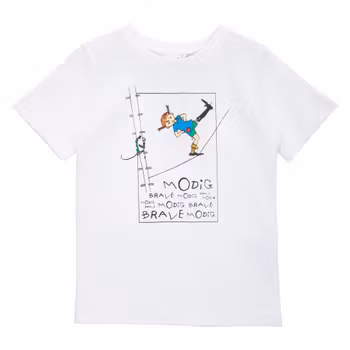 Pippi modig t-shirt nvit barn