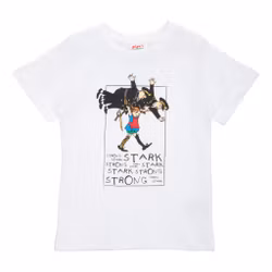 Pippi stark t-shirt nvit barn