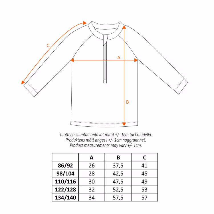Mumin Skärgård Badtröja - Stl. 86/92cl