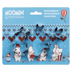 Mumin Midvinter pepparkaksformar 3 st