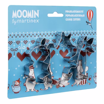Mumin Midvinter pepparkaksformar 3 st