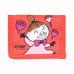 Mumin Juksu plånbok Lilla My röd