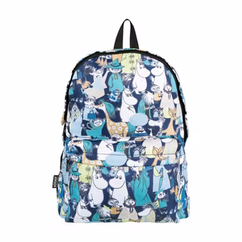 Mumin Nipsu Ryggsäck ryggsäck Klassträff blå