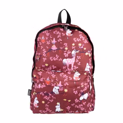 Mumin Nipsu Ryggsäck ryggsäck Klätterträd burgundy