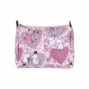 Mumin Vatti necessär vänner rosa