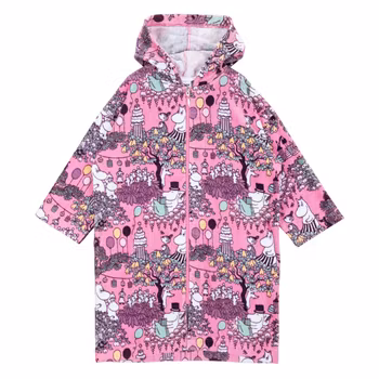 Mumin Skördefest badrock rosa