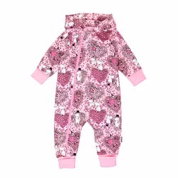 Mumin Vänner overall baby rosa