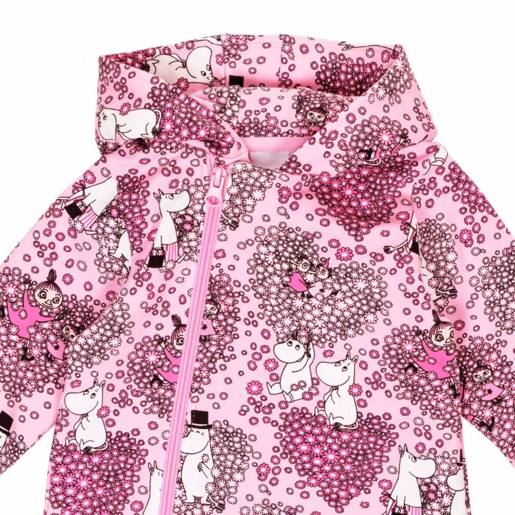 Mumin Vänner overall baby rosa