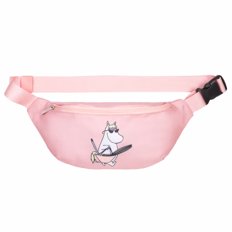 Mumin Sunshine magväska rosa
