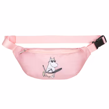 Mumin Sunshine magväska rosa
