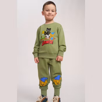 Bamse Björn collegebyxa grön