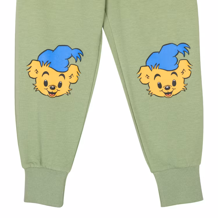 Bamse Björn collegebyxa grön