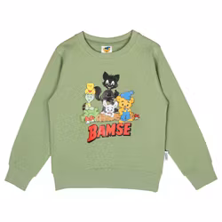 Bamse Björn collegetröja grön