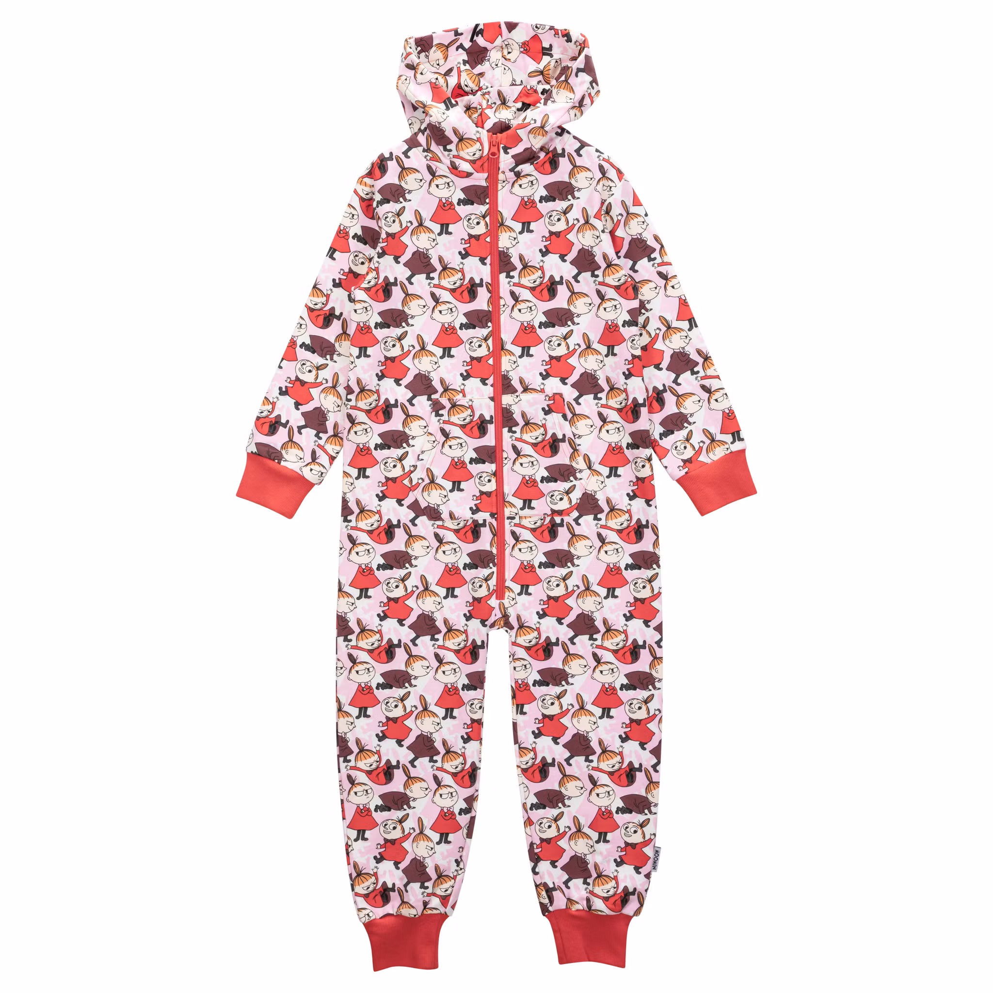 Mumin Skugglek overall röd