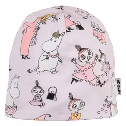 Mumin Pärllek mössa lila