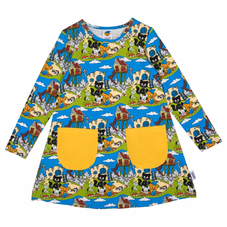 Bamse Hemstad klänning blå
