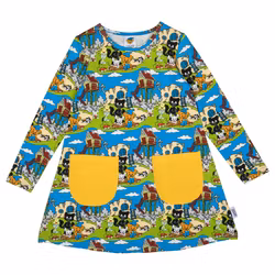 Bamse Hemstad klänning blå