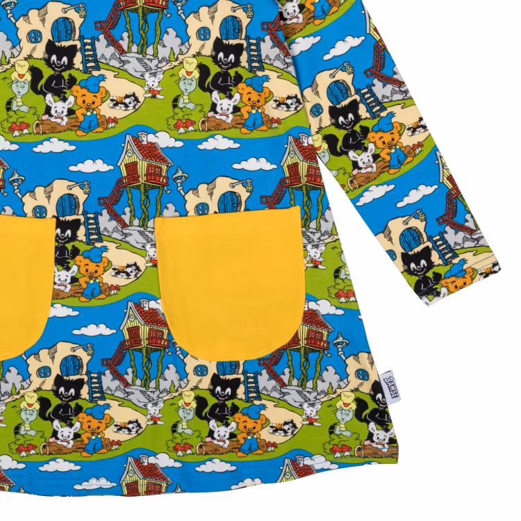 Bamse Hemstad klänning blå