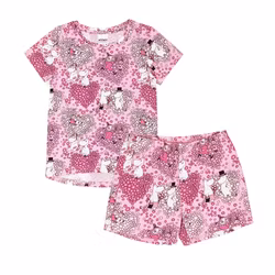 Mumin Vänner shortspyjamas rosa
