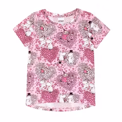 Mumin Vänner shortspyjamas rosa