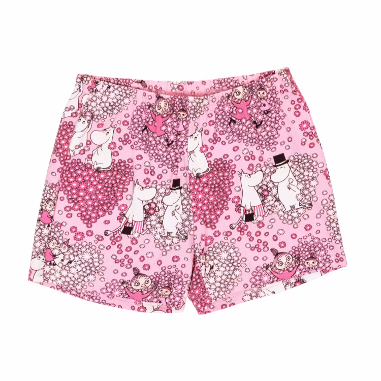 Mumin Vänner shortspyjamas rosa