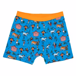 Pippi Cirkus boxershorts blå